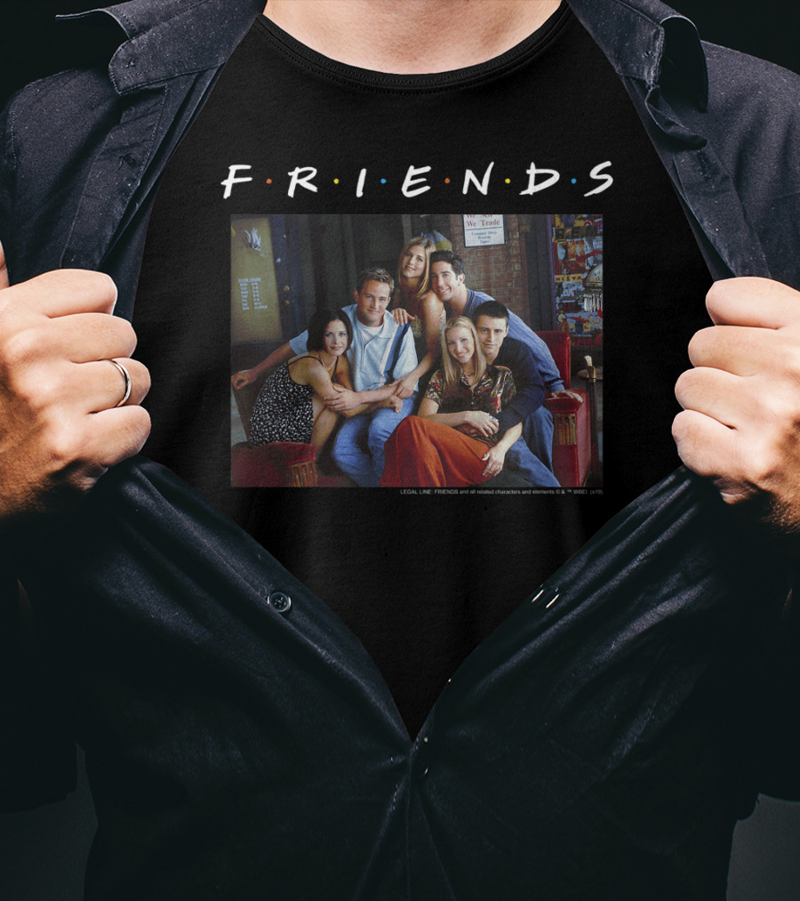 Friends Classic Group Iconic TV Show Cast T-Shirt