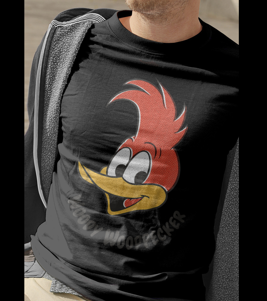 Woody Woodpecker Classic Smile Kids Nostalgic Cartoon Character T-Shirt