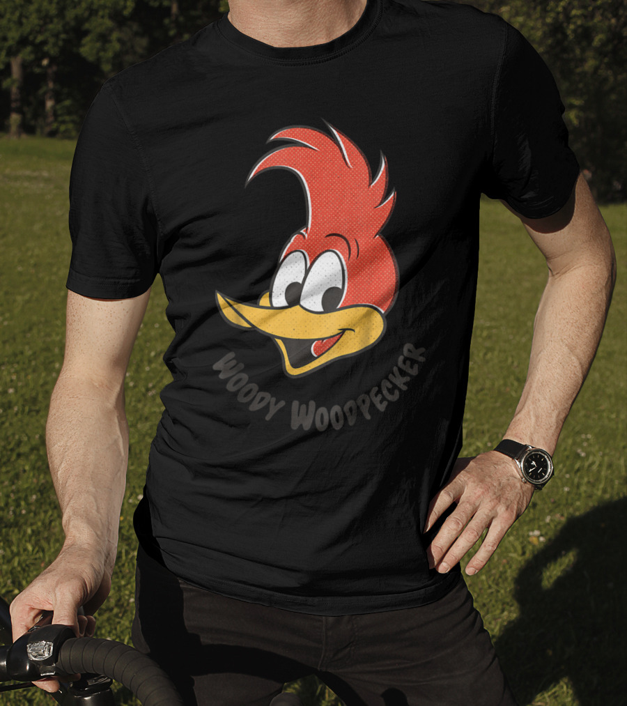 Woody Woodpecker Classic Smile Kids Nostalgic Cartoon Character T-Shirt