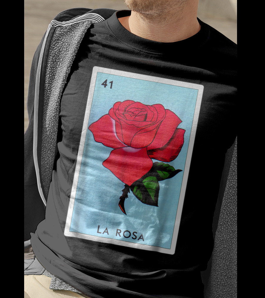 Loteria La Rosa Card 41 Classic Version T-Shirt
