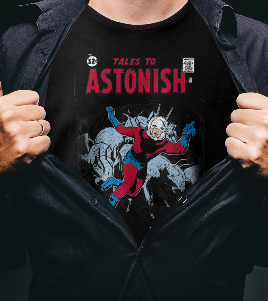 Marvel Antman Tales To Astonish Classic Comic Cover T-Shirt