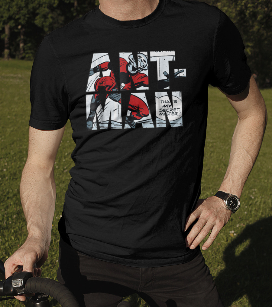Marvel Antman Classic Comic That's My Secret Mister T-Shirt