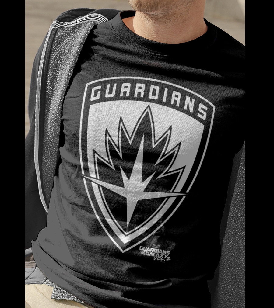 Guardians Of The Galaxy Vol 2 Marvel Classic Shield T-Shirt