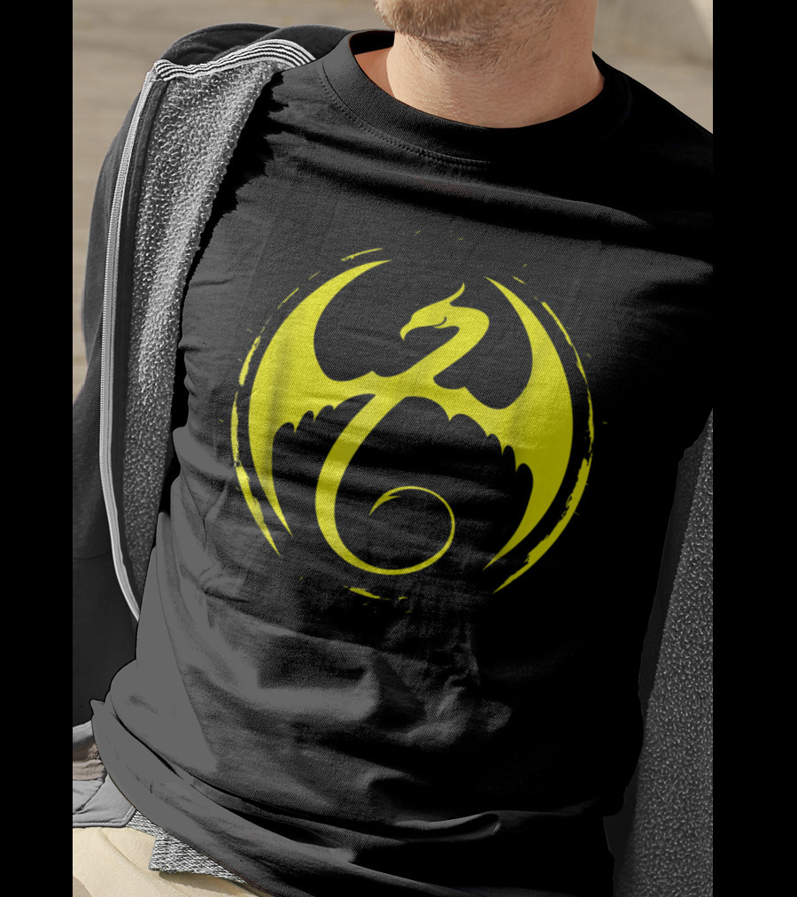 Iron Fist Classic Dragon Marvel T-Shirt