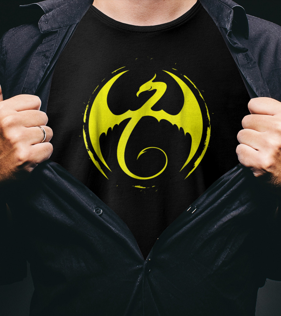 Iron Fist Classic Dragon Marvel T-Shirt
