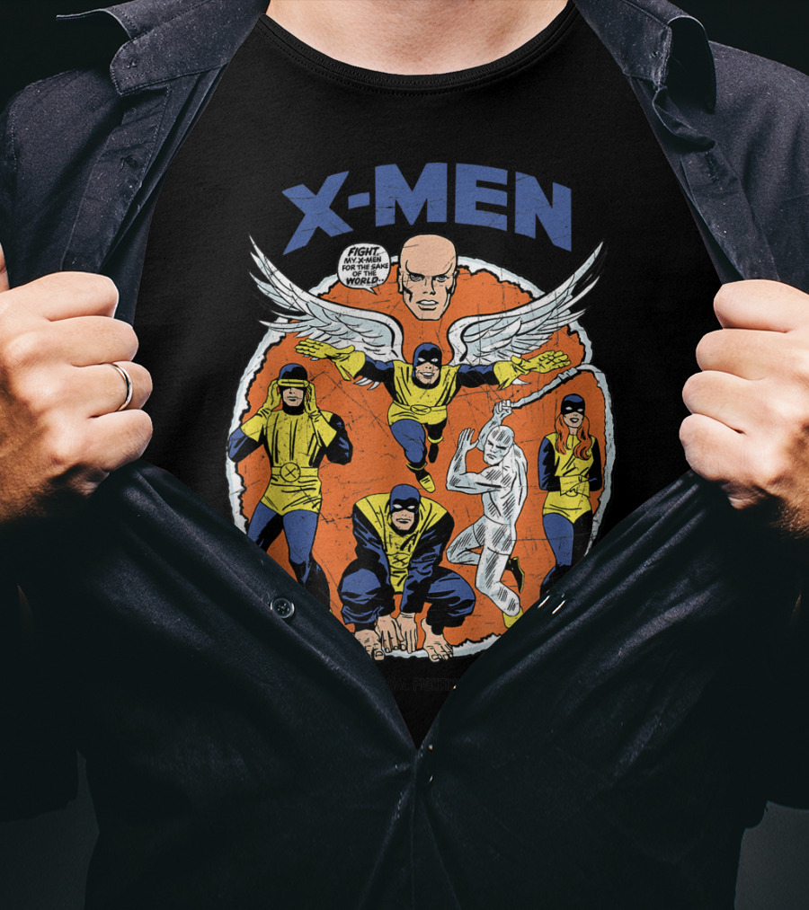 X-Men The Most Unusual Fighting Team Of All Time Fight For The Same World T-Shirt