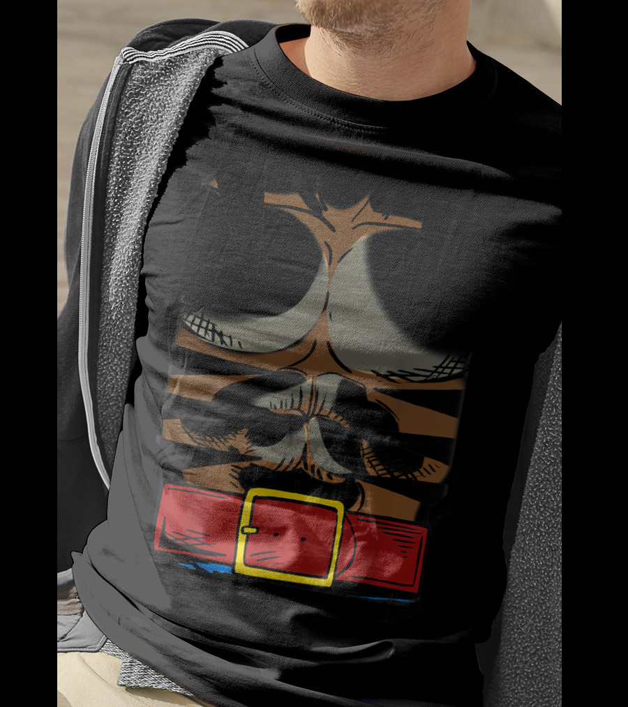 Marvel Xmen Wolverine Claw Chest Belt T-Shirt