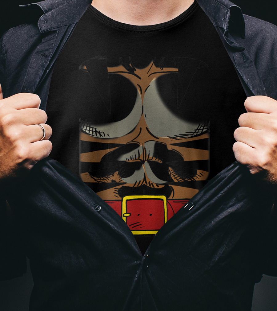 Marvel Xmen Wolverine Claw Chest Belt T-Shirt