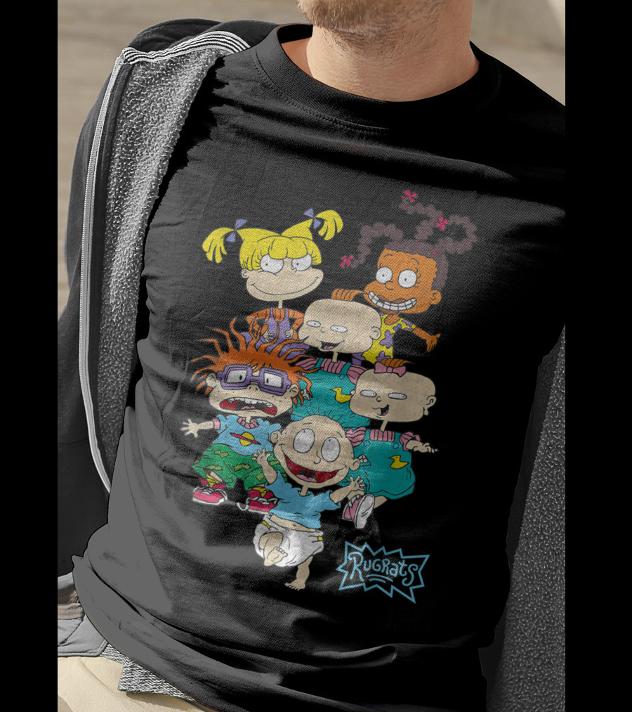 Rugrats Classic Characters Group Pose Nickelodeon T-Shirt