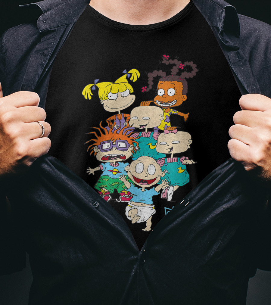 Rugrats Classic Characters Group Pose Nickelodeon T-Shirt