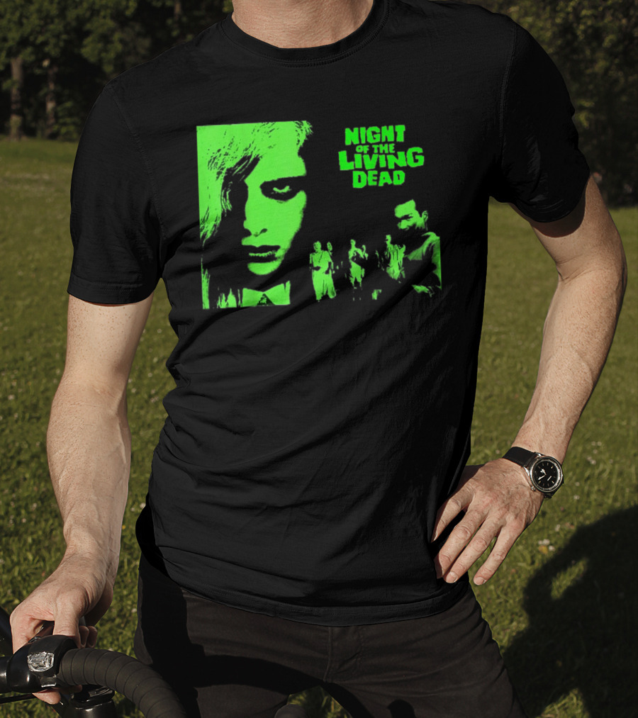 Night Of The Living Dead Vintage Classic Zombie Horror Movie T-Shirt