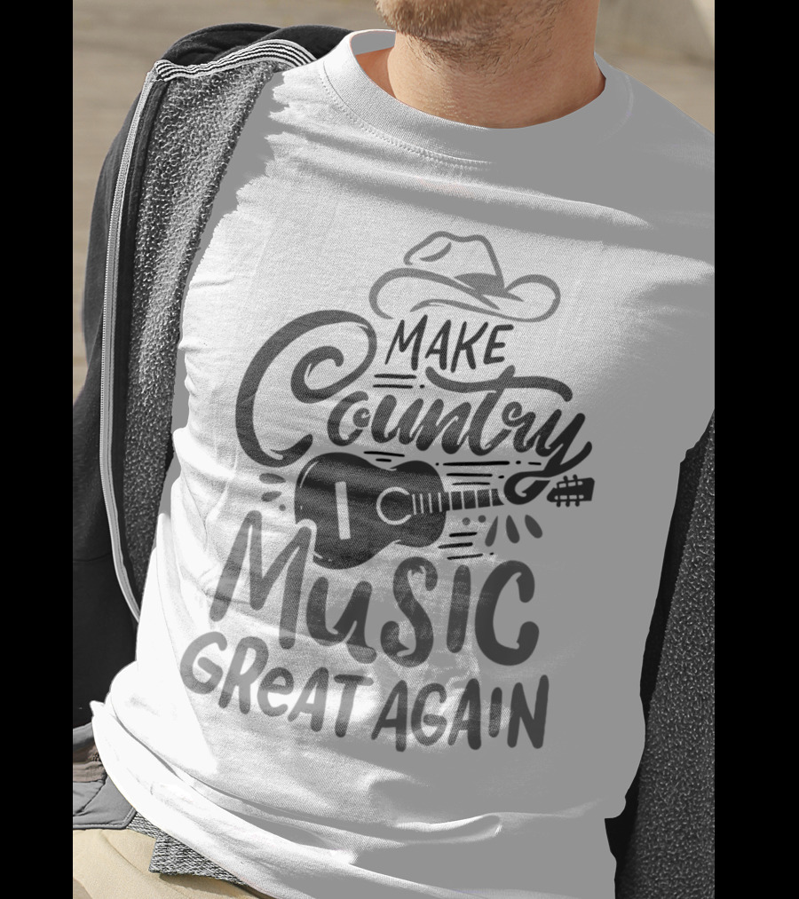 Make Country Music Great Again Classic Country Party T-Shirt