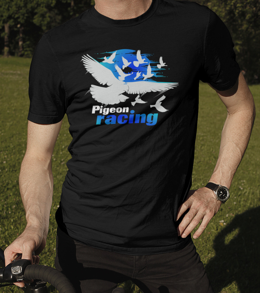 Pigeon Racing Classic Bird Flyers Racing T-Shirt
