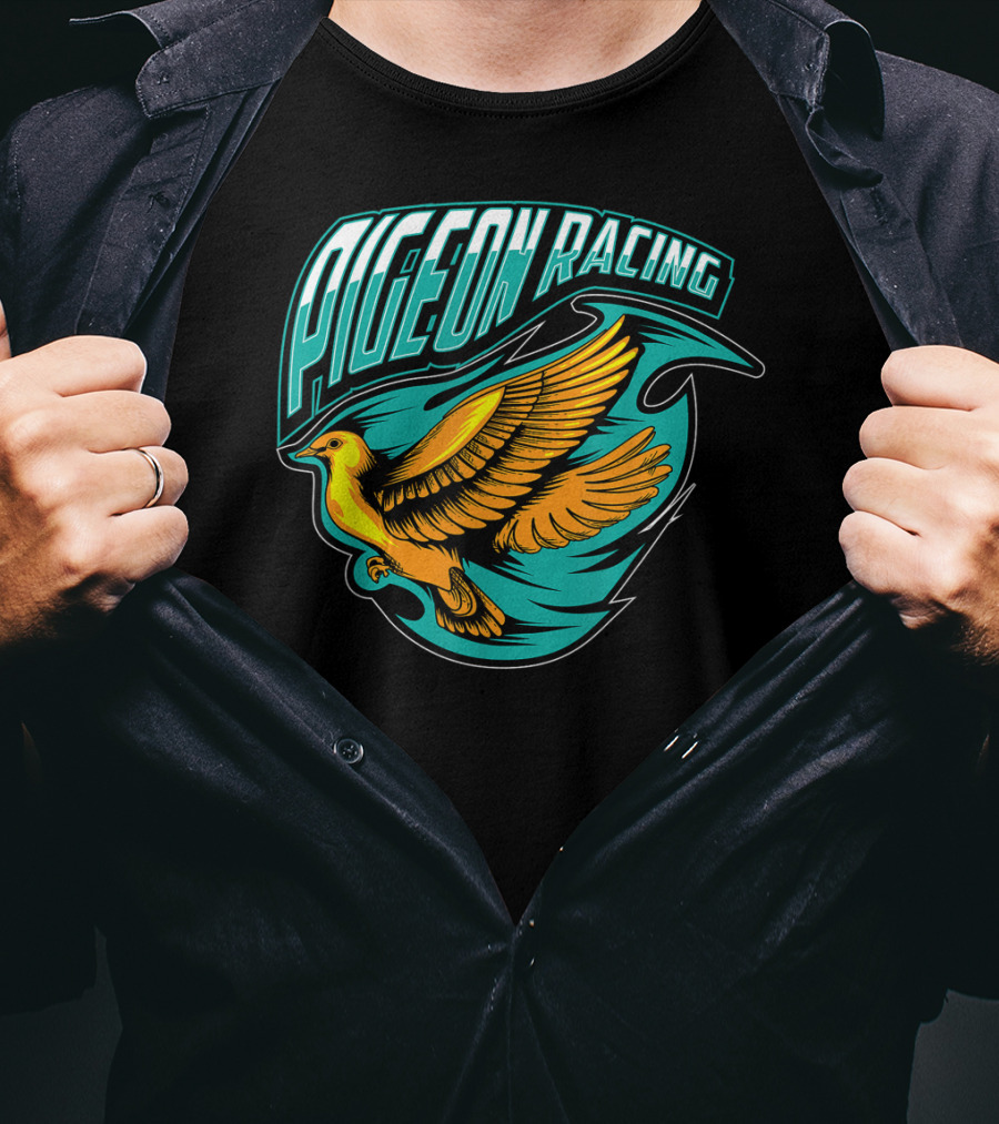 Pigeon Racing Classic Bird Racers T-Shirt