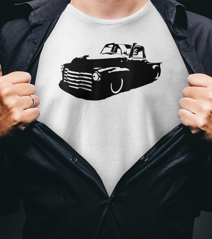 Rat Rod Hot Rod 4754 Classic Truck Vintage Car T-Shirt