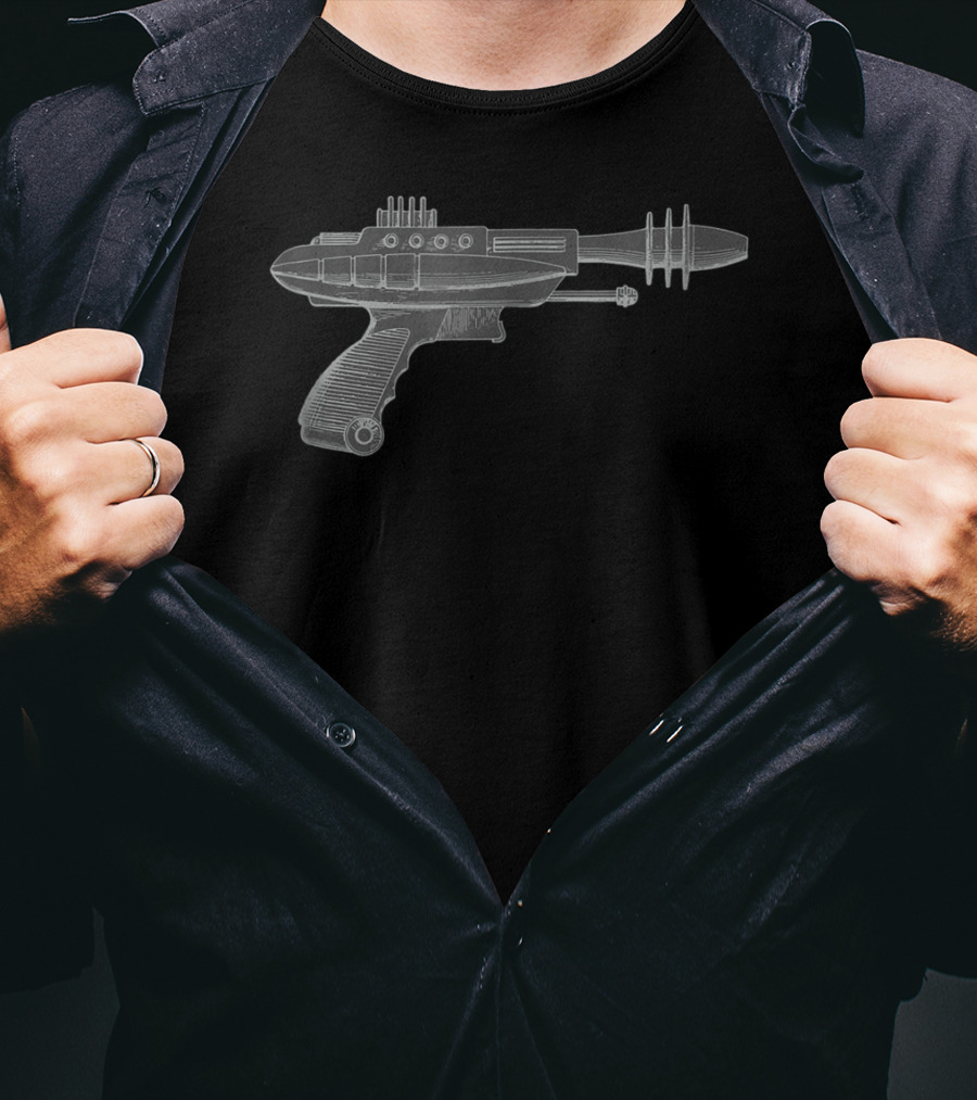 Ray Gun 50's Style Retro Sci-Fi T-Shirt