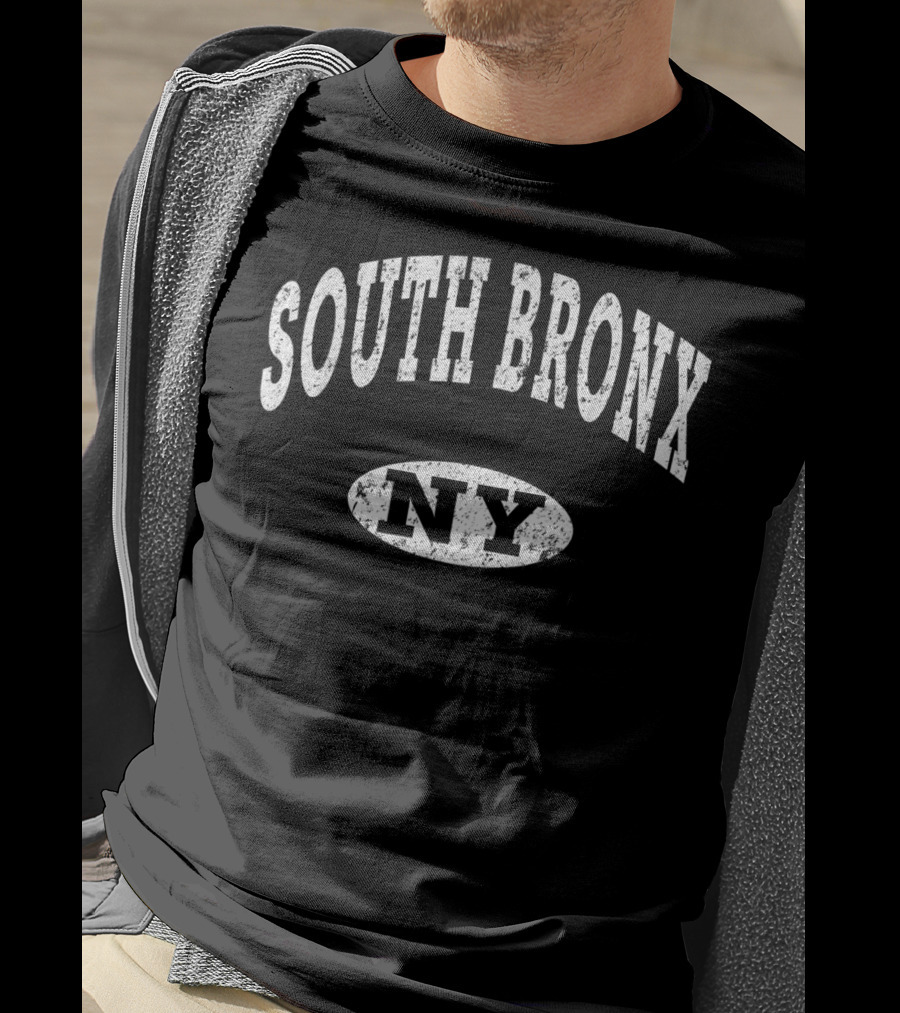 SOUTH BRONX NY Vintage Look T-Shirt