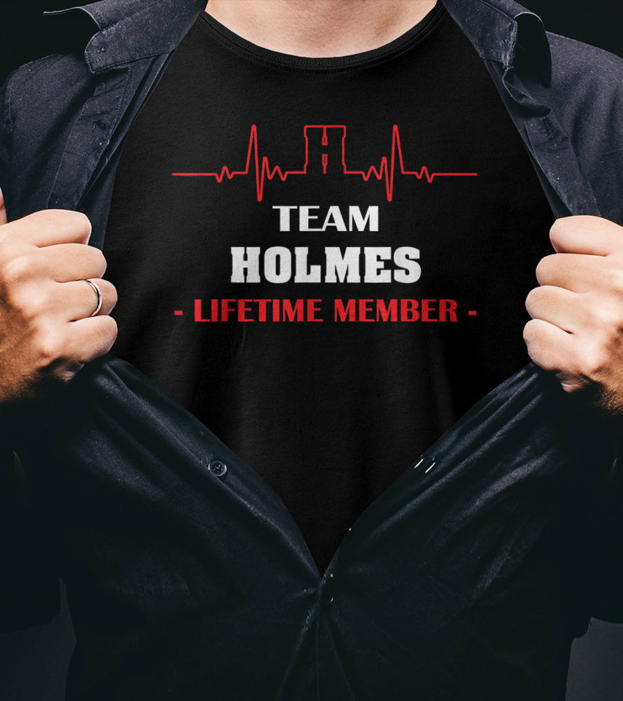 Team Holmes Lifetime Member Bloodline Connection T-Shirt