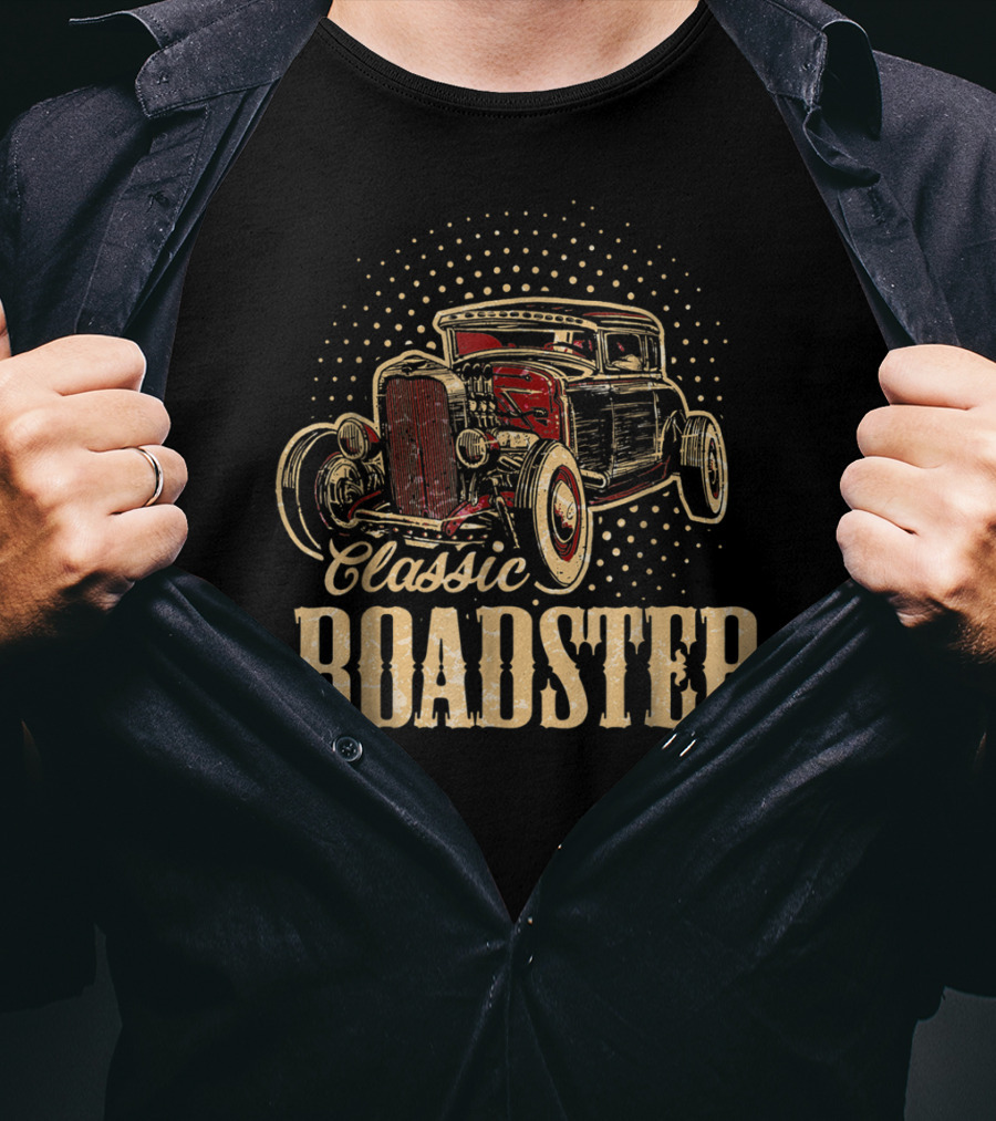Classic Roadster Vintage Oldtimer Old School T-Shirt