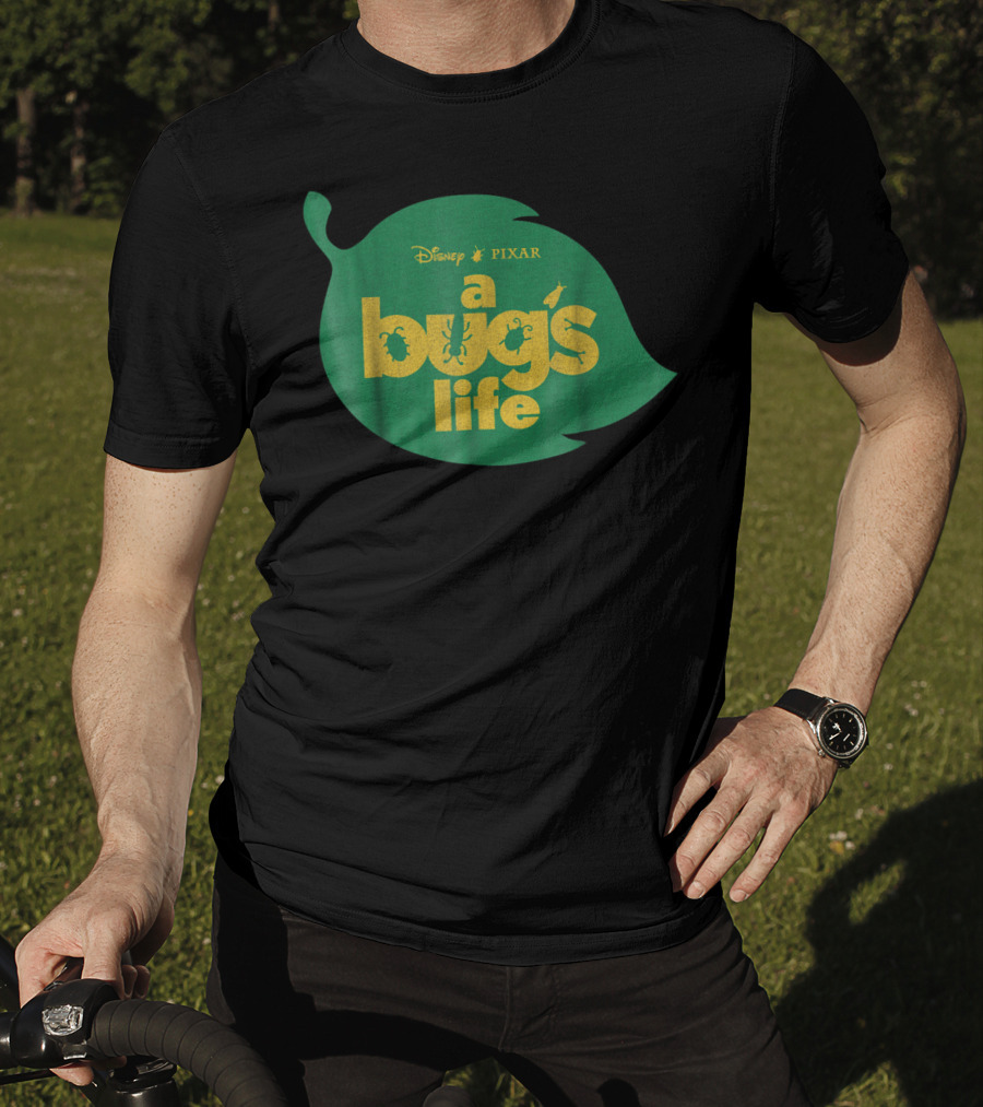 Disney Pixar A Bug's Life Green Leaf T-Shirt