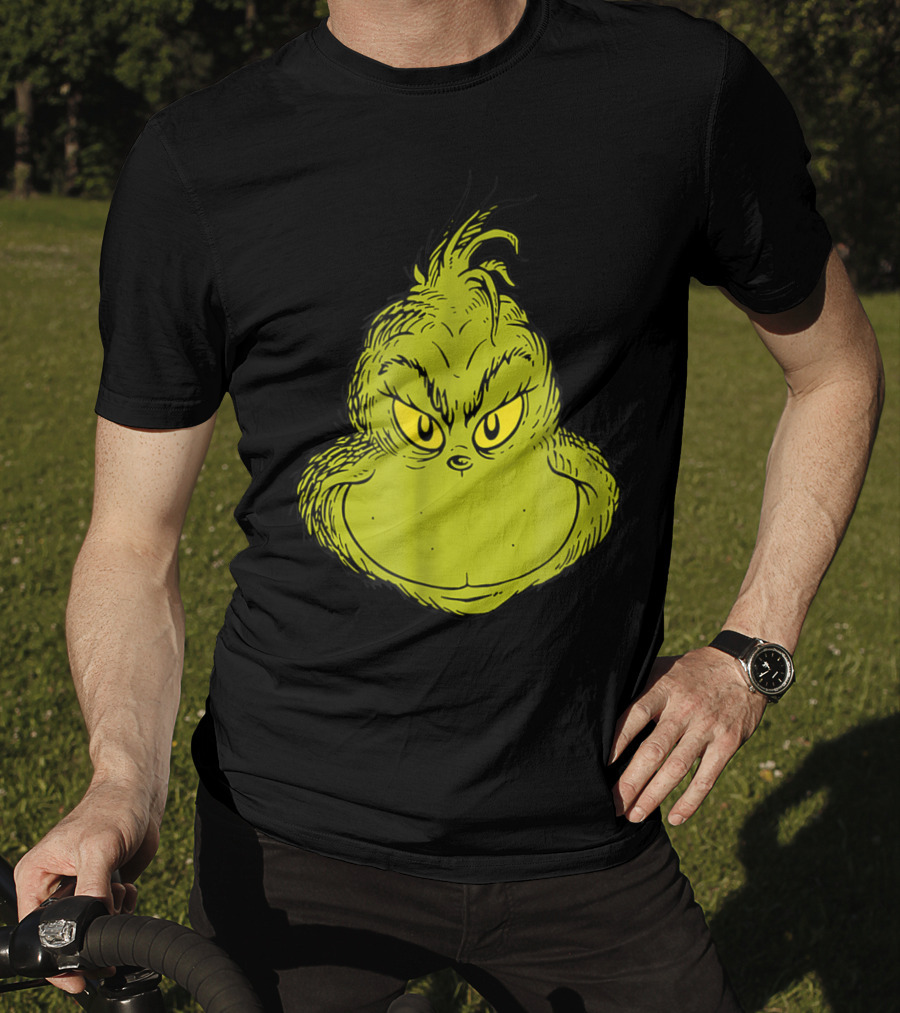 Dr Seuss Grinch Classic Face T-Shirt