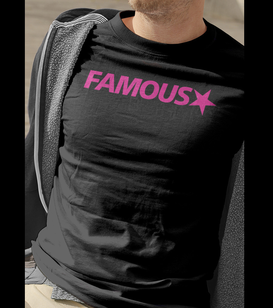 Famous Birthdays Pink Star T-Shirt