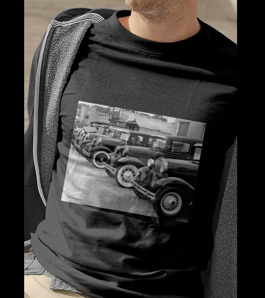 Father's Day Classic Antique Car Parade T-Shirt