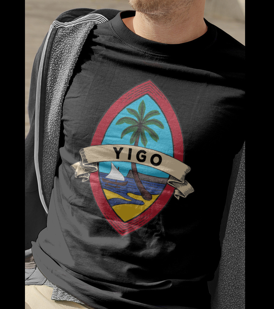 Guam Seal Yigo Palm Tree Classic T-Shirt