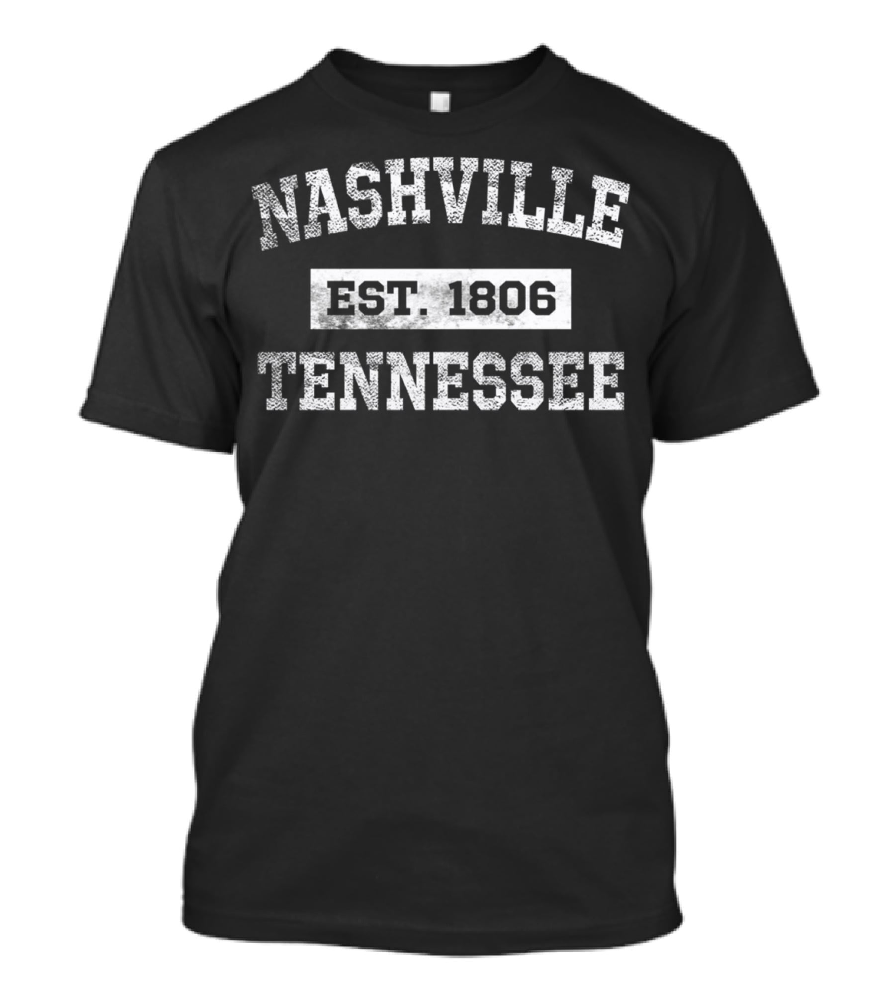 Nashville Tennessee Established 1806 Vintage Style Retro Classic T-Shirt