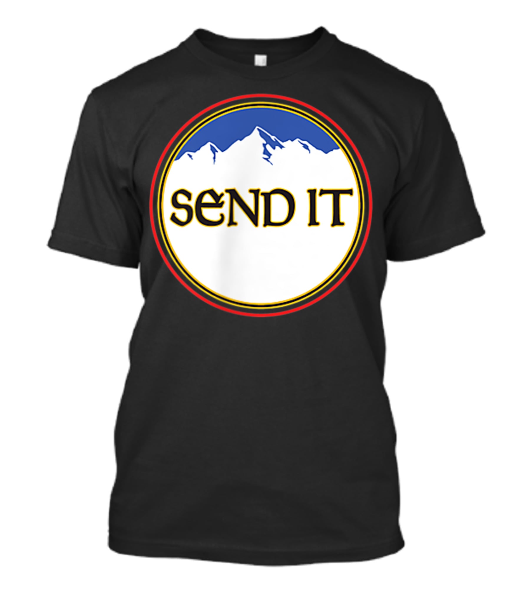 Send It Natty Mountains Party T-Shirt