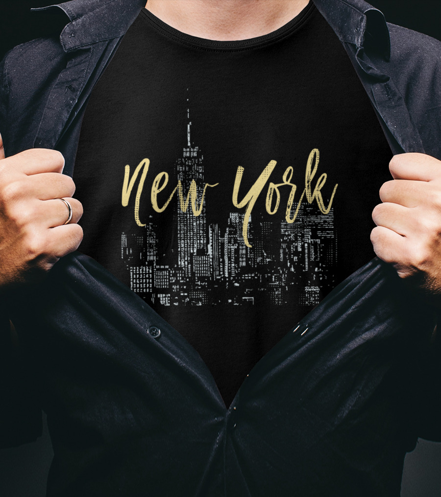 New York City Skyline Empire State Building T-Shirt