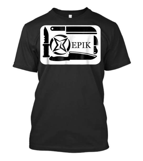 EPIK Bladeworks Bladesmith Knife Ferrier Star Emblem T-Shirt