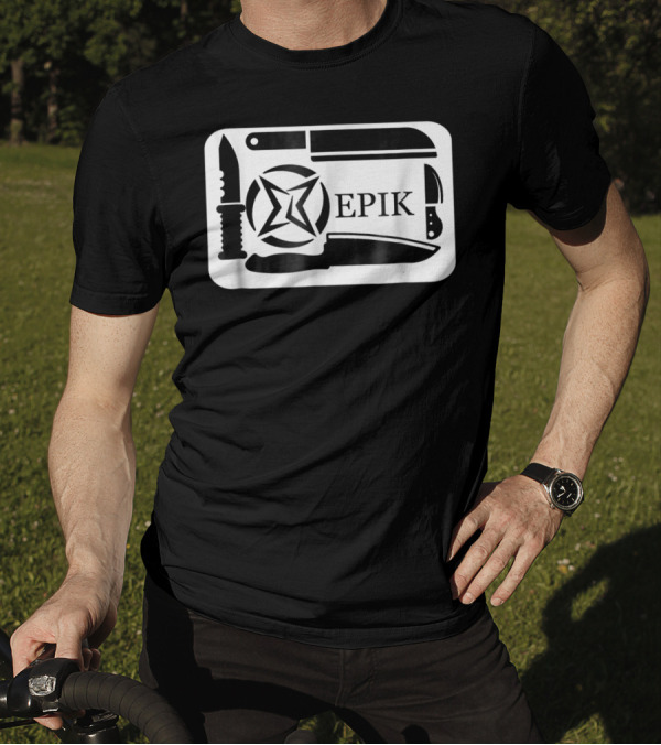 EPIK Bladeworks Bladesmith Knife Ferrier Star Emblem T-Shirt