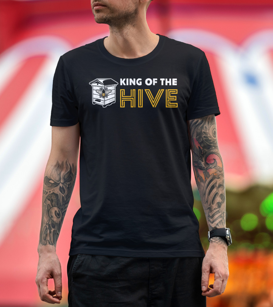 King Of The Hive Beekeeping T-Shirt