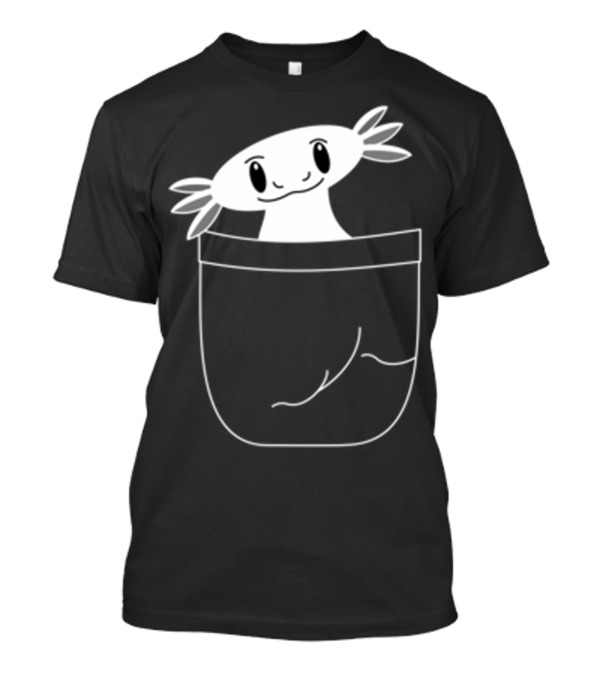 Axolotl In The Pocket Cute Mexican Salamander T-Shirt