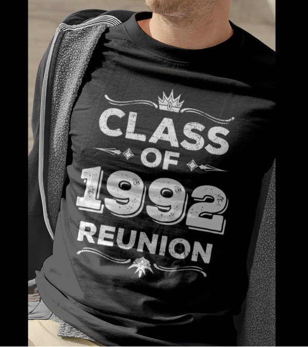 Class Of 1992 Reunion 92 Crown T-Shirt
