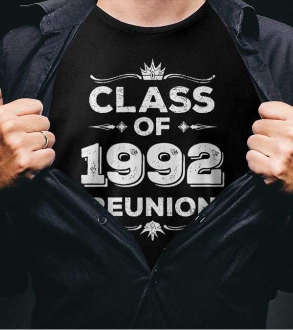 Class Of 1992 Reunion 92 Crown T-Shirt