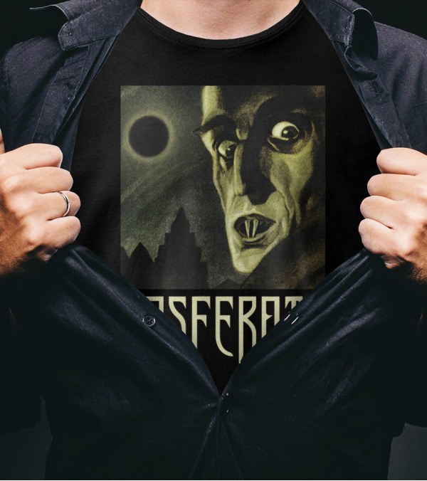 Nosferatu Vampire Classic Horror Flick Dracula Vintage Gothic T-Shirt