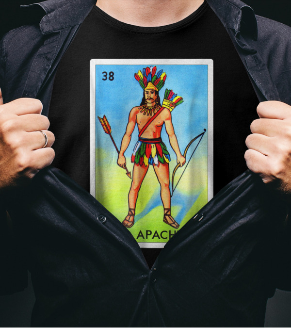 Loteria El Apache Card 38 Classic Version T-Shirt