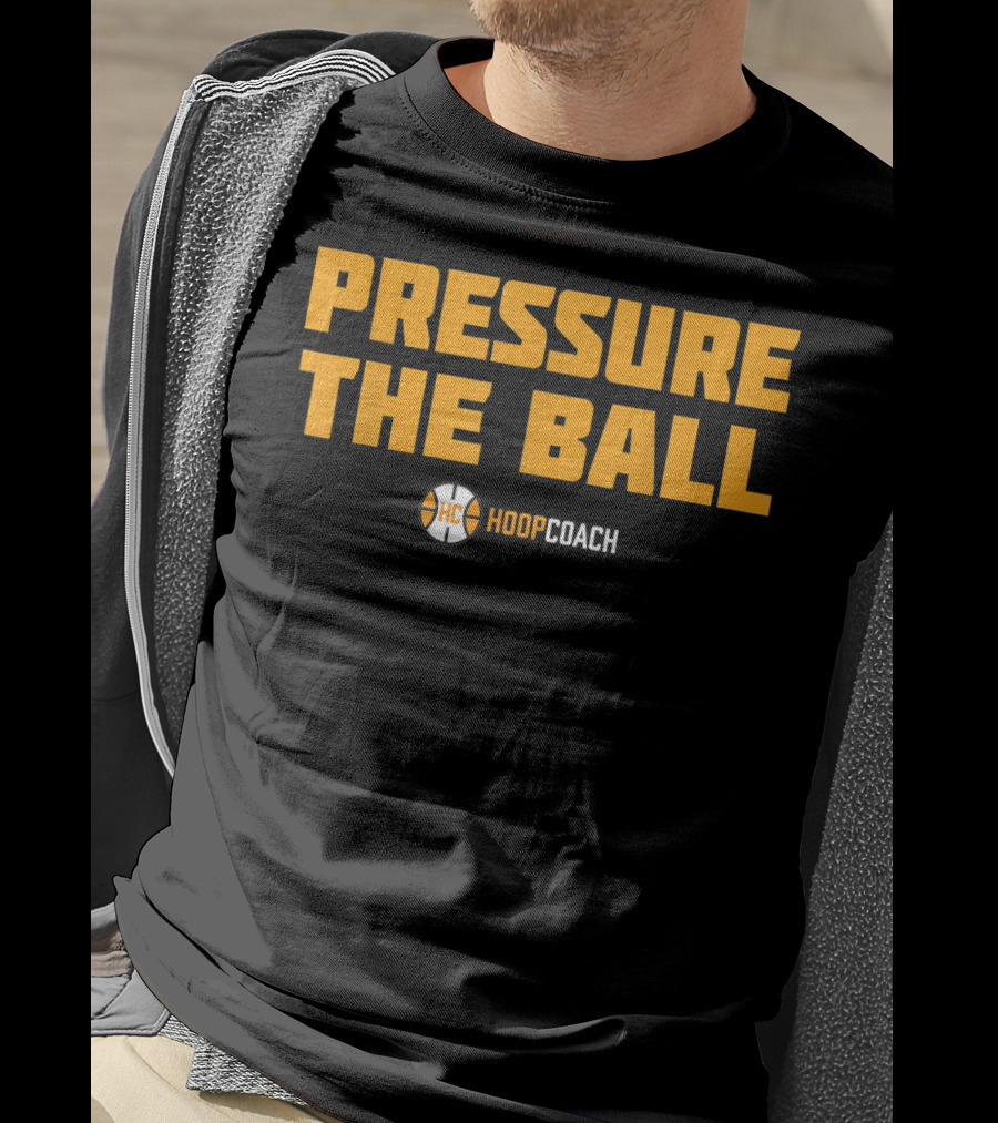 Basketball Coach Pressure The Ball HoopCoach T-Shirt