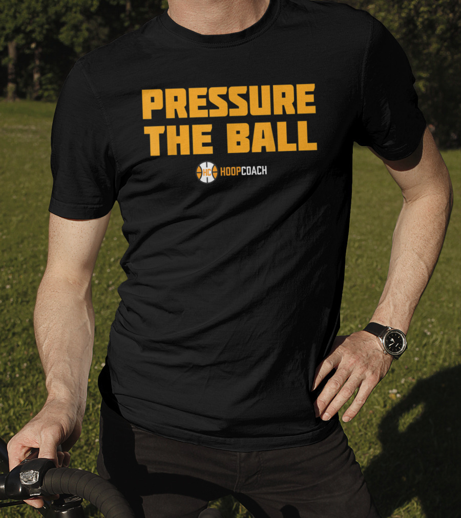 Basketball Coach Pressure The Ball HoopCoach T-Shirt