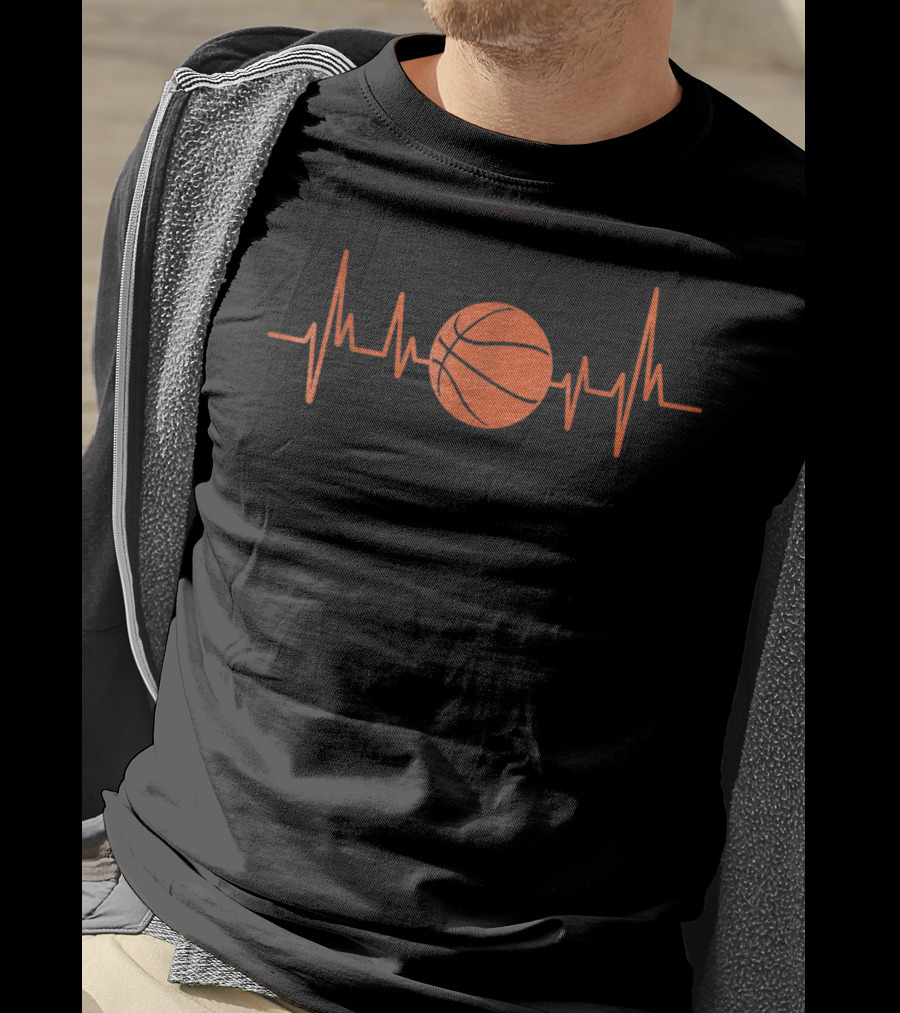 Heartbeat Basketball BBall Pulse T-Shirt