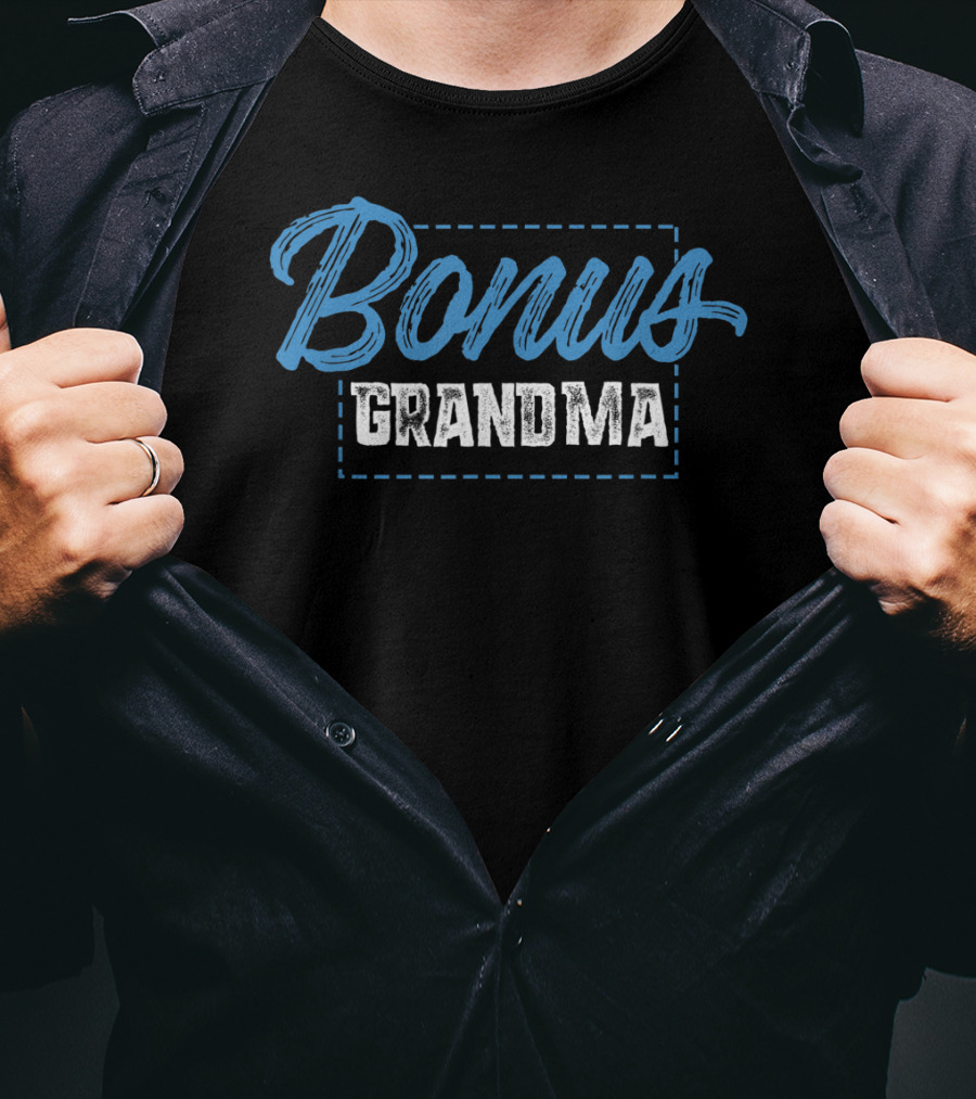 Bonus Grandma Funny Mother's Day Step Grandmother T-Shirt