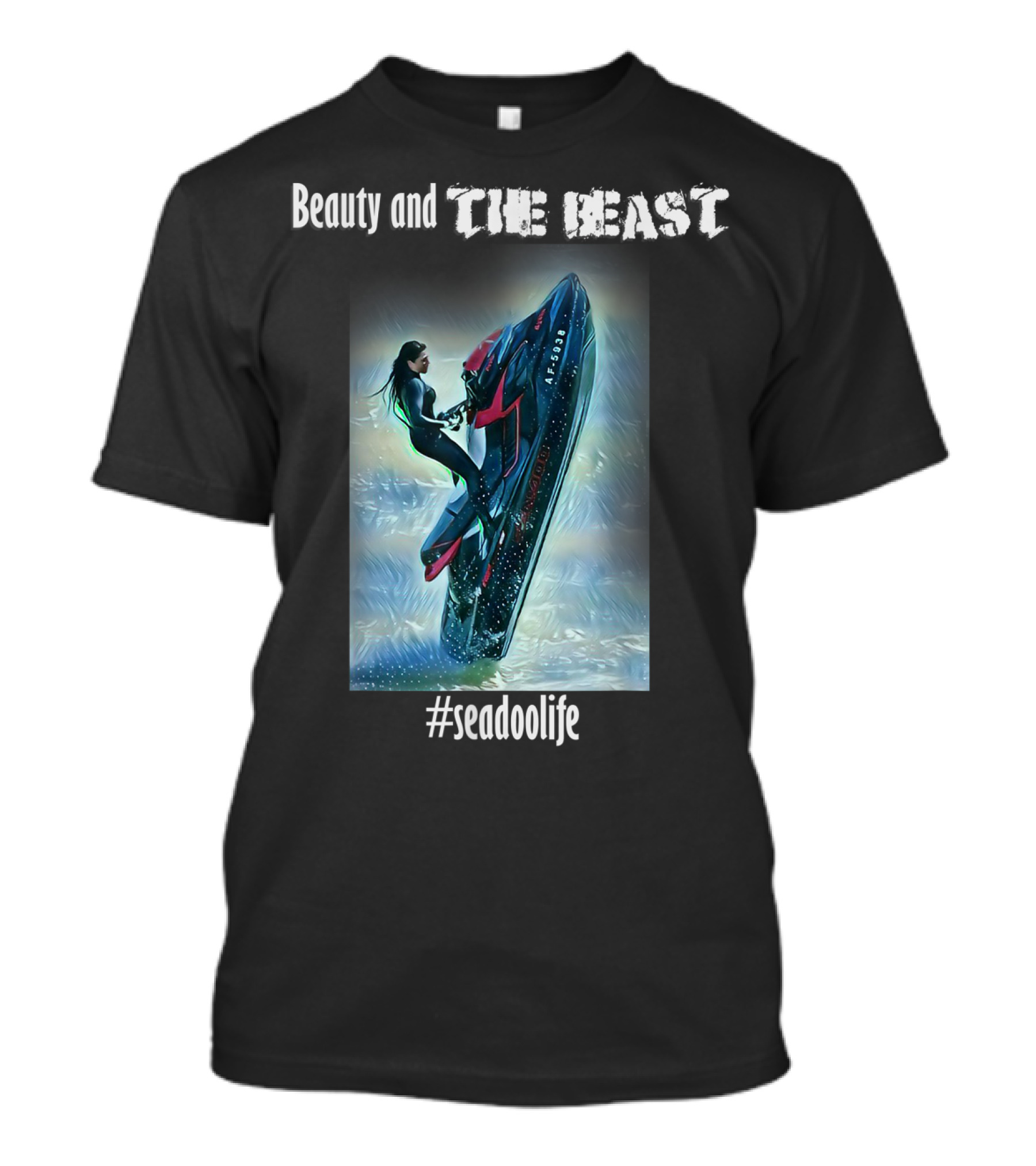 Beauty And The Beast Seadoo Seadoolife T-Shirt