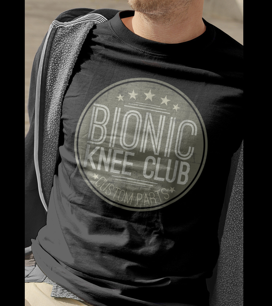Bionic Knee Club Custom Parts T-Shirt