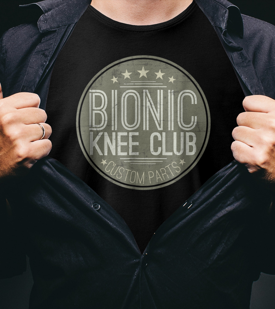 Bionic Knee Club Custom Parts T-Shirt