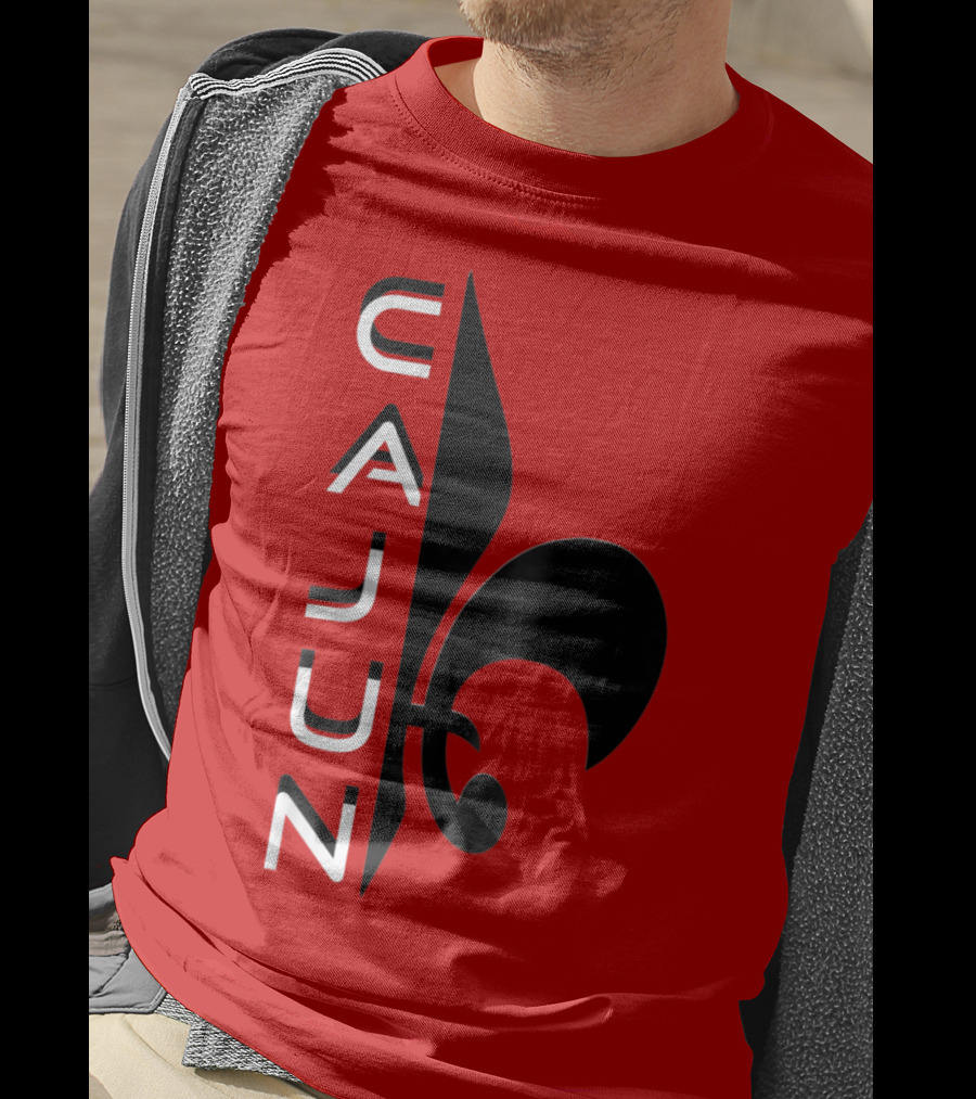 Cajun Fleur De Lis Louisiana Cajun Pride T-Shirt