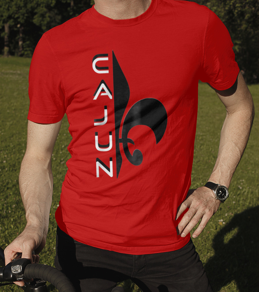 Cajun Fleur De Lis Louisiana Cajun Pride T-Shirt