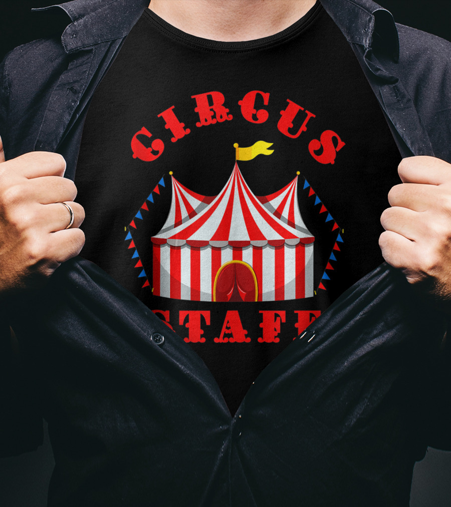 Circus Event Staff Carnival Tent Party T-Shirt