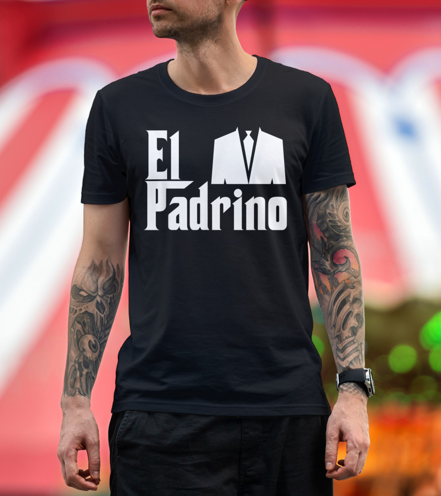 El Padrino Godfather Compadre Godparent Suit T-Shirt